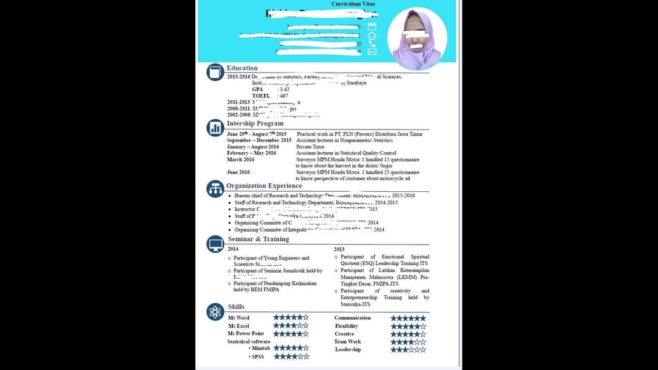 Portfolio & Resume - Get Your Interesting CV Here ! - 1