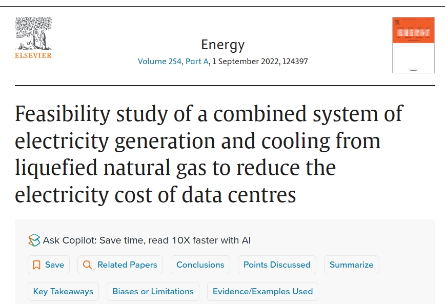รับปรึกษาวิทยานิพนธ์ การศึกษาด้านพลังงานและการทำความเย็น