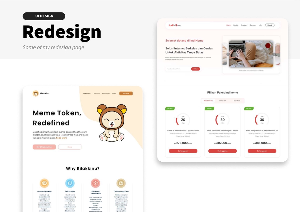 Jasa Desain Website Profesional - Meme Token Redefined, solusi internet terbaik dan terjangkau untuk aktivitas tanpa batas.