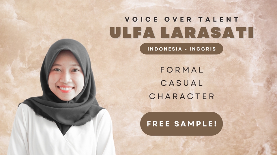 Sulih suara (dubbing, looping) - Voice Over dan Dubbing Wanita | CEPAT, PROFESIONAL & ADA FREE SAMPLE! - 1
