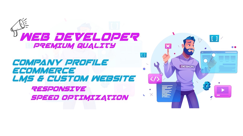 Web Development - Website Company Profile, eCommerce, LMS  & Custom Website dengan Professional Web Design - 1