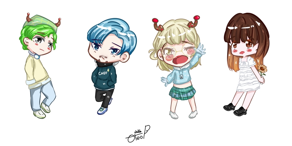 วาดแฟนอาร์ต - ChibiFan รับวาด Fan Art ทุกอย่างที่คุณนึกได้ - 4