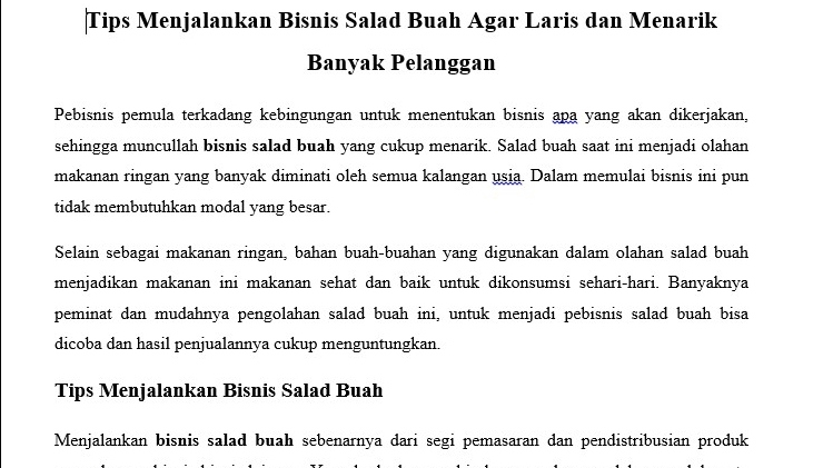 Jasa Lainnya - Jasa Tulis Aneka Artikel, 1-3 Hari Jadi - 3