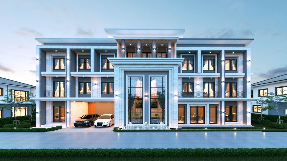 เขียนแบบวิศวกรรมและออกแบบโครงสร้าง - 3D Perspective ภายในและภายนอก บ้าน ร้านอาหาร คอนโด สปา - 19