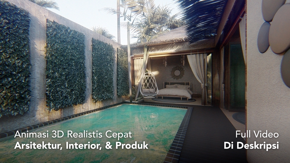 3D & Animasi - CEPAT! Animasi 3D Arsitektur & Interior Realistis 5 Hari Jadi - 6