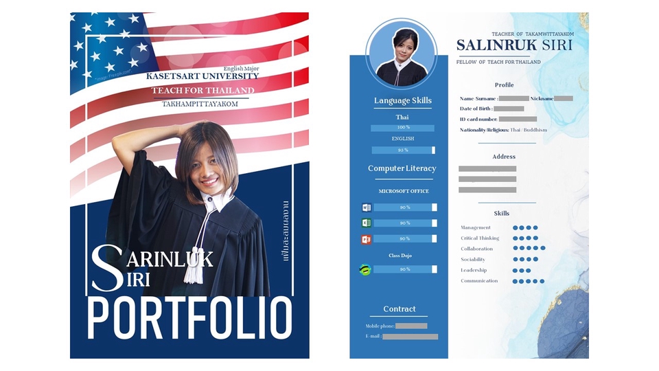 Portfolio & Resume - Portfolio & Resume are show your true colors - 12