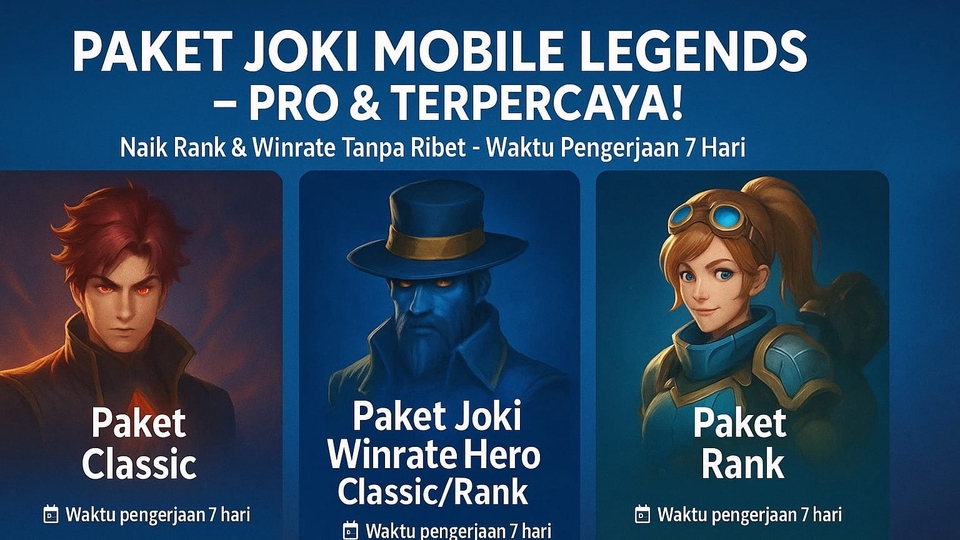 Jasa Joki Mobile Legend untuk Push Rank - Joki Mobile Legends : Naik Rank Cepat dan Aman