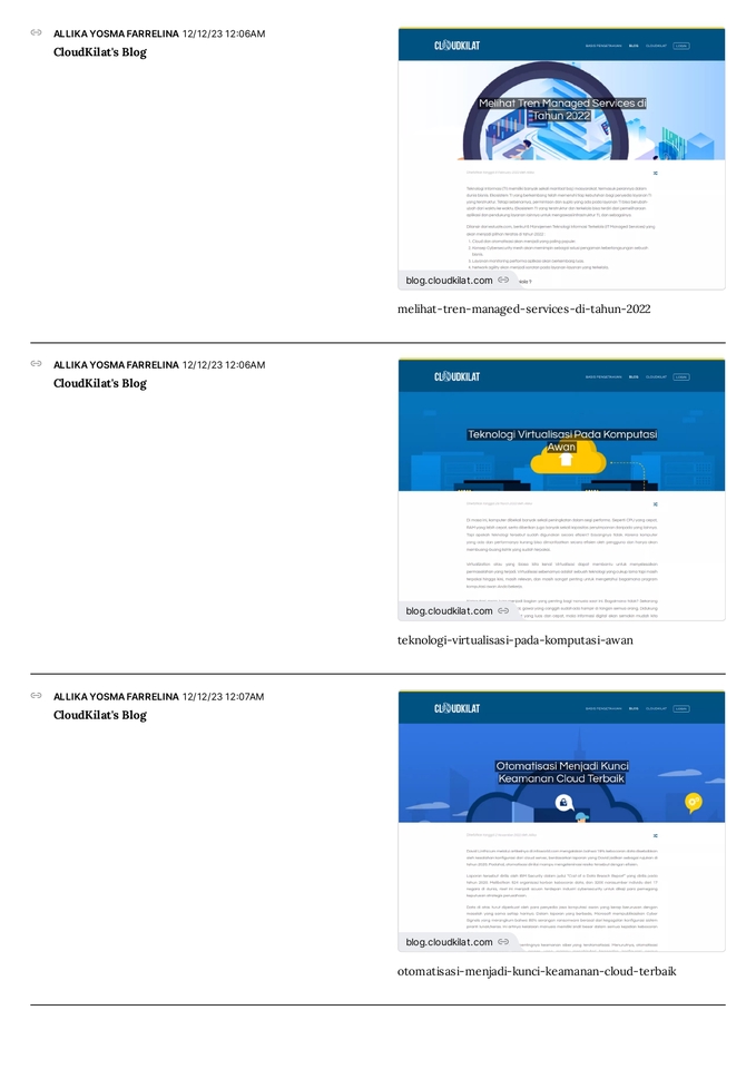 Jasa penulis artikel SEO berkualitas untuk meningkatkan ranking website di mesin pencarian.