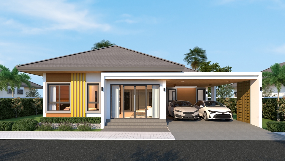 3D Perspective - รับออกแบบงานสถาปัตยกรรม - 4