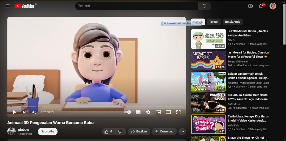 3D & Animasi - Jasa Pembuatan Video Animasi 3D Berbagai Kebutuhan : Iklan,Yuotube,Dll - Berkualitas dan Terjangkau - 4