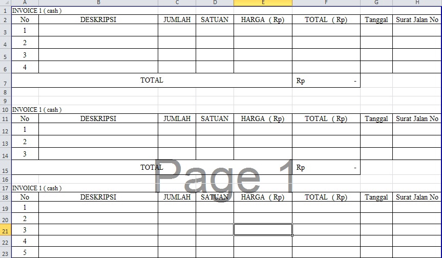Entri Data - ENTRY DATA & PEMBUATAN FORM (Ms.Excel) 24 JAM KELAR - 5