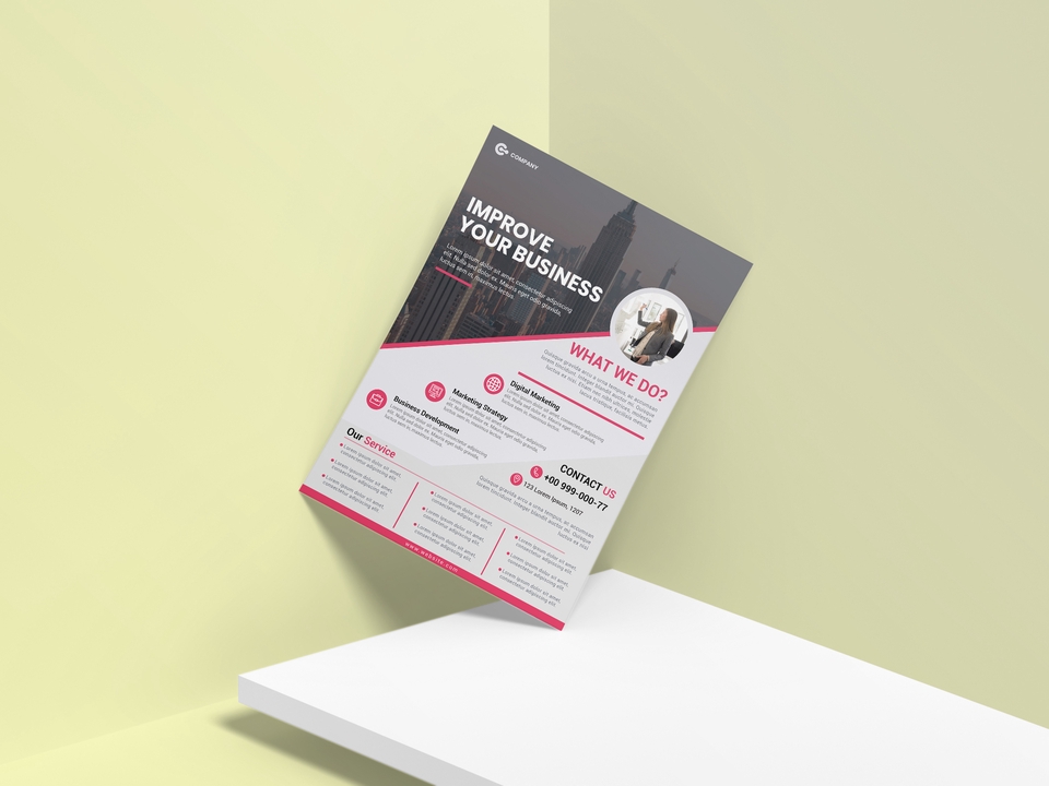 Jasa desain spanduk, brosur, dan kartu nama untuk meningkatkan bisnis Anda.