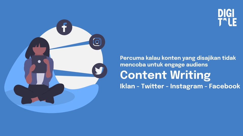 Digital Marketing - Jasa Penulisan Caption Media Sosial (Instagram,Facebook,Twitter)  - 1