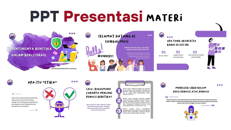 Presentasi - Jasa Desain PPT Kilat (Cocok untuk presentasi, tugas kuliah, sosialisasi, company profile) - 2