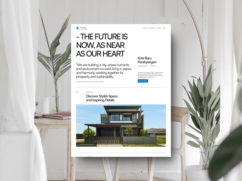 Jasa desain web profesional untuk membangun situs web modern dan estetis.