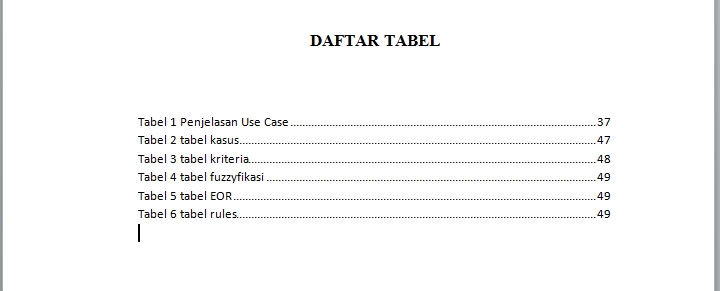 Pengetikan Umum - Jasa Pembuatan Daftar Isi, Daftar Gambar, dan Daftar Tabel Otomatis - 6