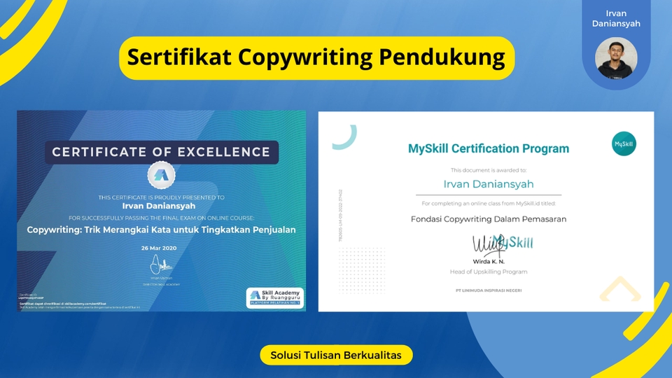 Penulisan Konten - Konversi Meningkat Berkali-kali Lipat dengan Copywriting Landing Page Sales Letter - 5
