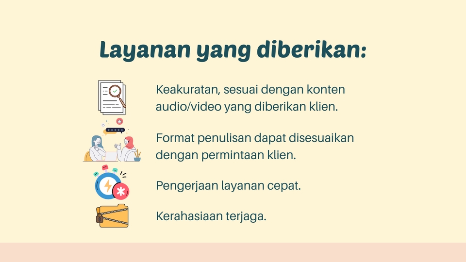Pengetikan Umum - Jasa Transkrip Verbatim (Video/Audio to Text) - 4