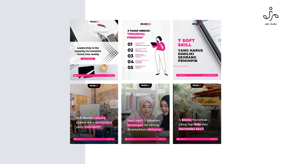 Banner Online - DESAIN KONTEN INSTAGRAM MINIMALIS TAPI MODEREN - 13