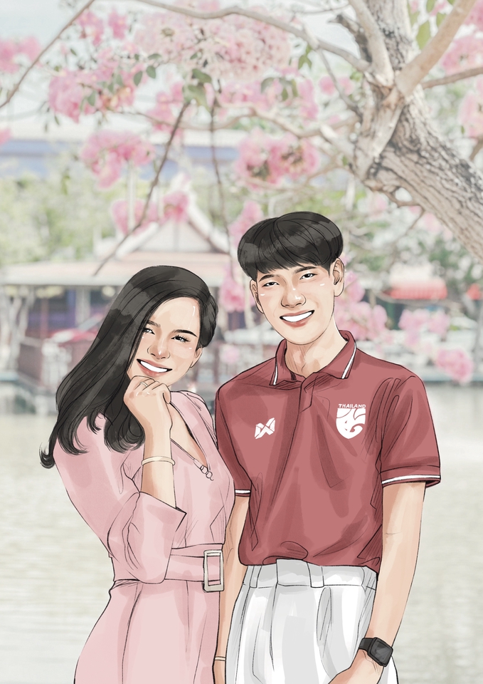 วาดแฟนอาร์ต - รับวาดแฟนอาร์ต Digital art - 8