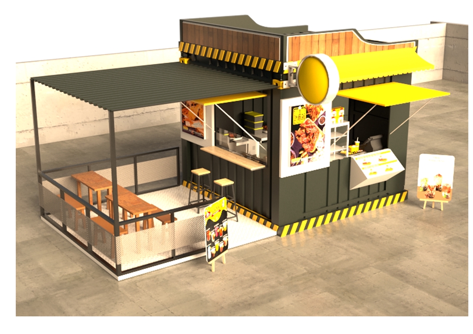 3D & Perspektif - Desain Container - 7