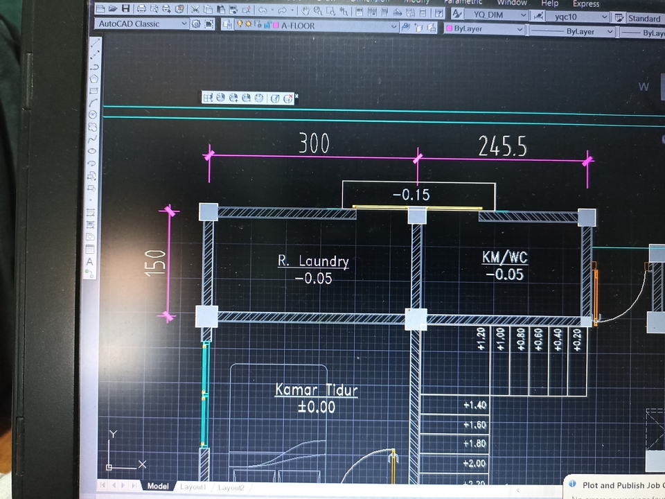 CAD Drawing - Jasa Gambar CAD 2D - Gambar IMB - 3