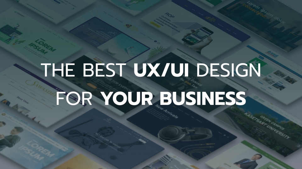 UX/UI Design for Web & App - ออกแบบหน้า Website ทุกขนาด ทุกหน้าจอ และ Mobile Application พร้อม Prototype บน Figma - 1