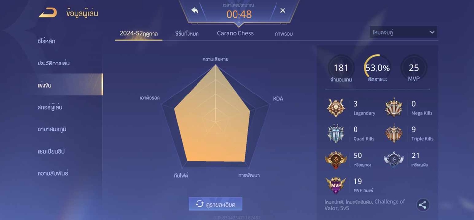 หาเพื่อนเล่นROV ไต่แรงค์