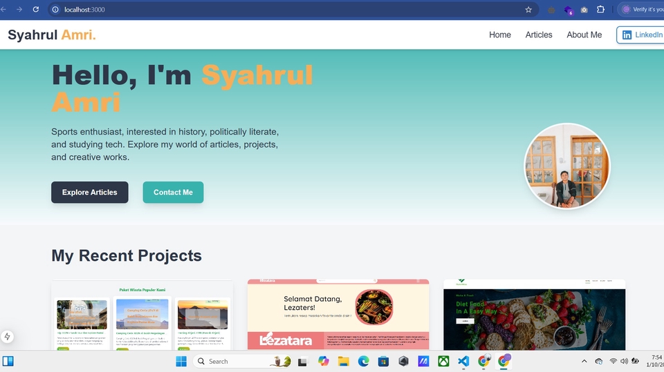 Jasa Developing Blog / Maintenance Blog Murah Dan Berkualitas - Landing Page Website Statis