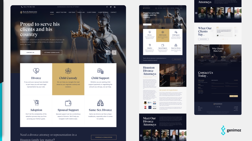Desain Web - Stunnning, Clean and Professional Website / Landing Page Design - 3