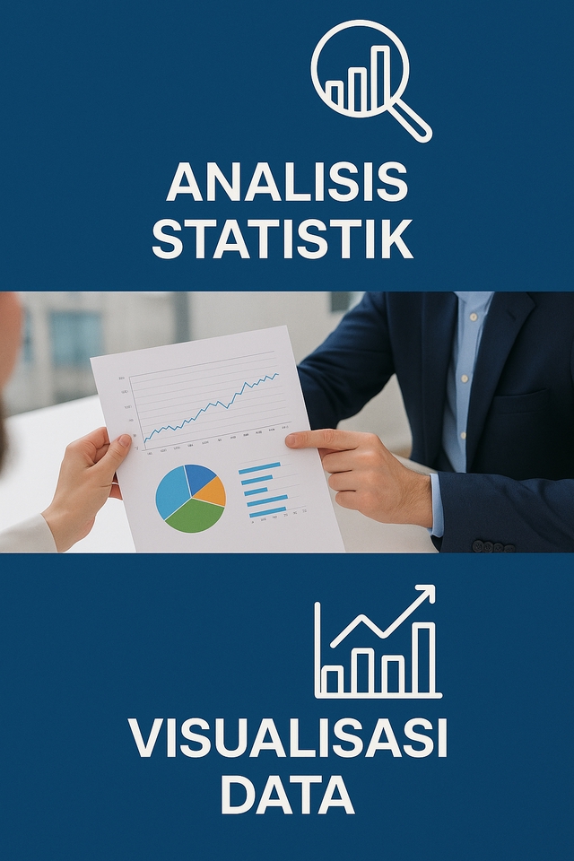 Jasa Analisis Data Statistik dengan Grafik dan Tabel untuk membantu bisnis Anda.