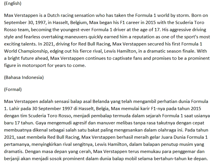 Penerjemahan - Penerjemahan English-Indonesia / Indonesia-English with Mr. Henry - 2
