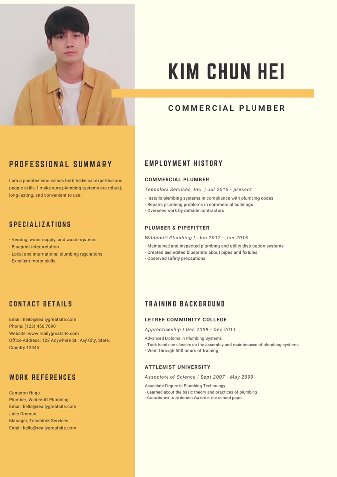 Portfolio & Resume - Pembuatan Design CV / Resume dalam Bahasa Indonesia / Bahasa Inggris (1 Hari Jadi) - 6