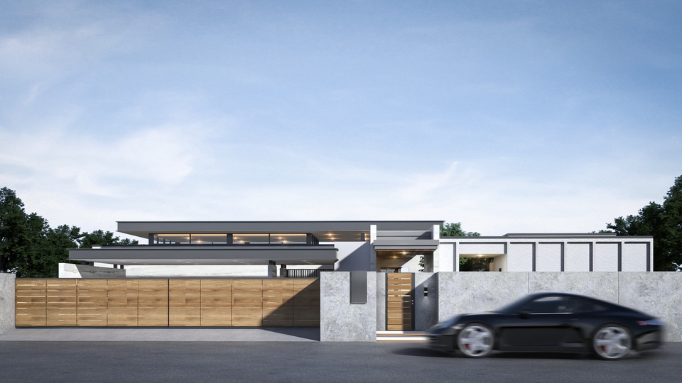 ออกแบบตกแต่งภายในและภายนอก - Architecture Design / Interior Design / 3D Perspective Rendering - 1