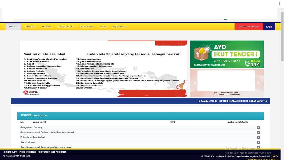 Jasa Upload Produk ke Marketplace atau Toko Online - JASA PEMBUATAN AKUN LPSE, E-CATALOGUE V.5,SIKAP