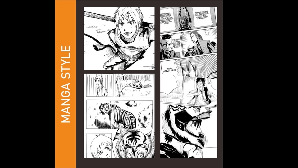 Ilustrasi Komik dan Webtoon