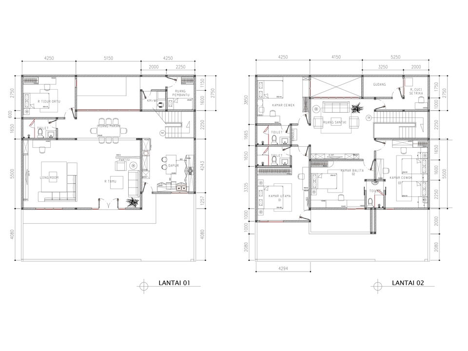 3D & Perspektif - Jasa Desain 3D Rumah tinggal dan Apartemen - 10