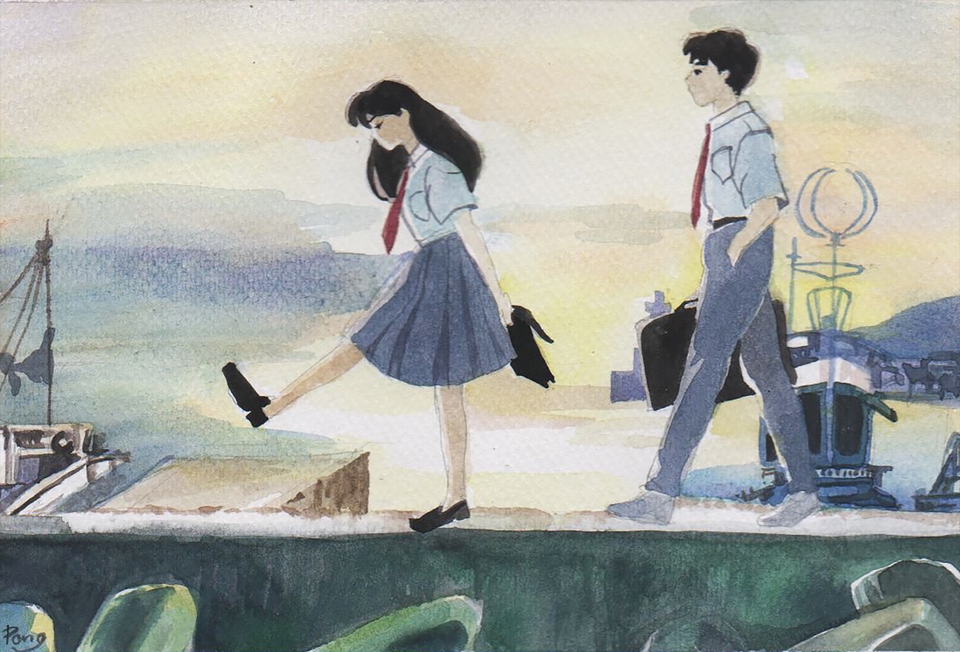 วาดภาพเหมือน Portrait - รับวาดภาพเสมือนจริงบุคคลด้วยสีน้ำ (Watercolor Portrait) - 5