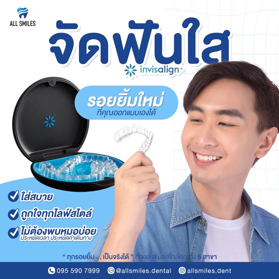 Banner โฆษณา - รับดูแล Content เพจคลินิกทันตกรรมและความงาม - 4