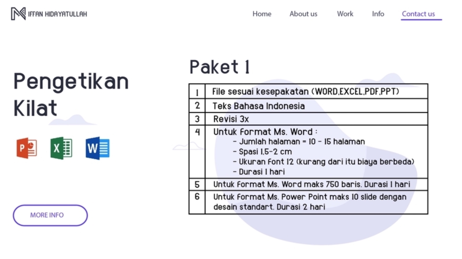 Pengetikan Umum - Jasa Pengetikan Kilat  - 1