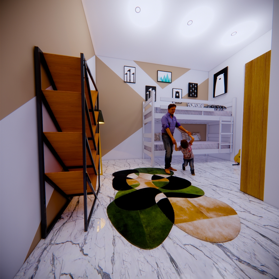 3D & Perspektif - Desain Prespektif 3D dan 2D Arsitektural - 4