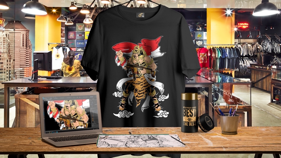 Desain Kaos & Motif - DESAIN KAOS EXCLUSIVE - 1