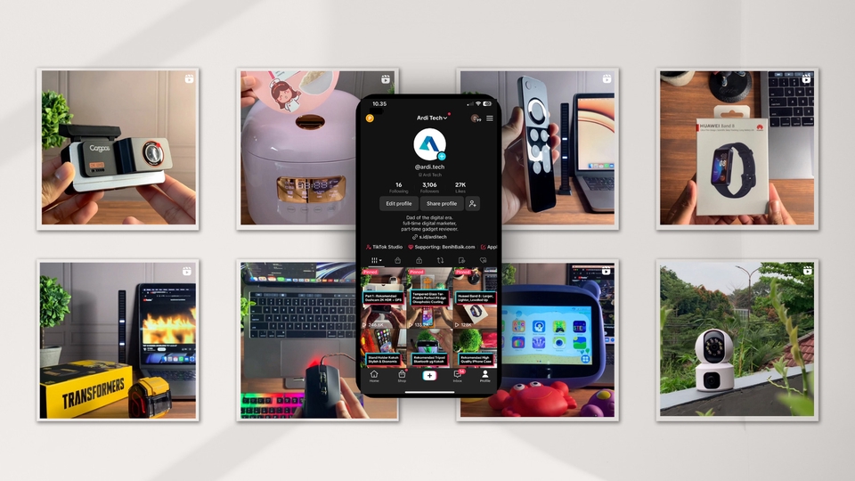 Selebgram/ Socmed - Paid Promote Produk 3C Elektronik/Gadget/Rumah Tangga - 3