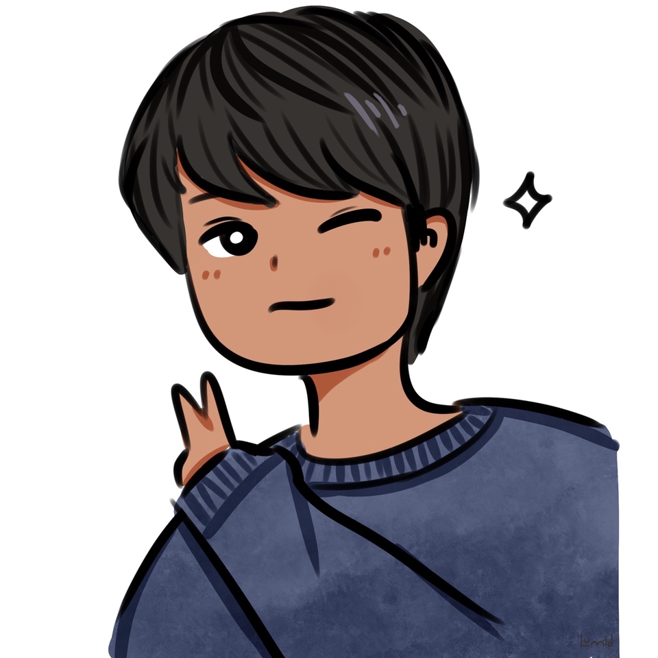 วาดภาพการ์ตูน - วาดการ์ตูนลายเส้นมินิมอลน่ารัก - 6