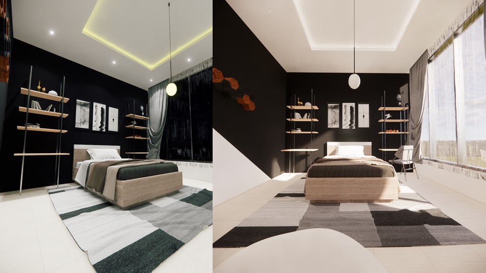 3D & Perspektif - DESAIN INTERIOR (3D, RENDER, GAMBAR KERJA) - 11