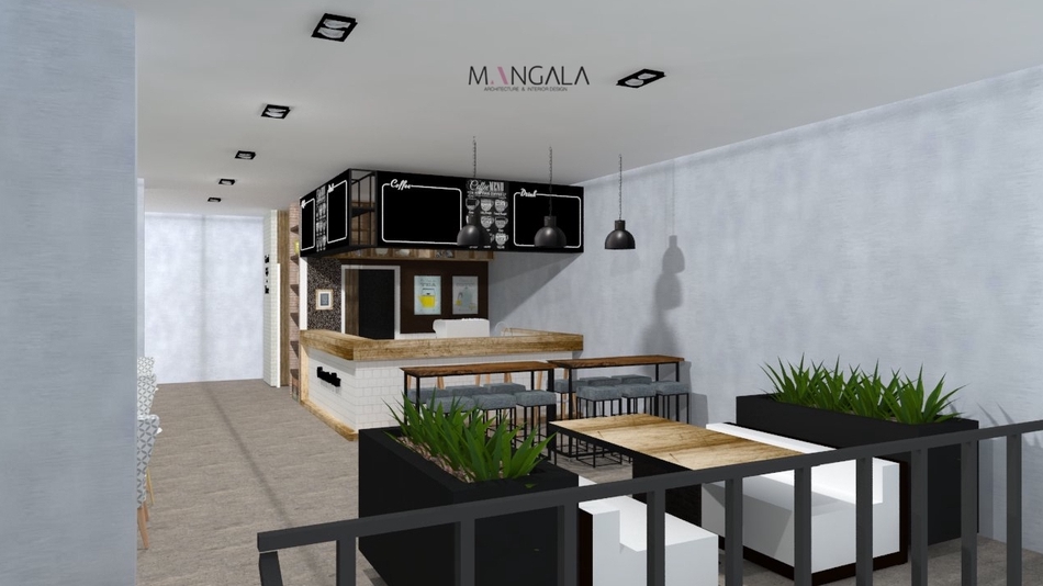 3D & Perspektif - Jasa Desain Eksterior & Interior Rumah Tinggal/Cafe & Resto/Office  - 1