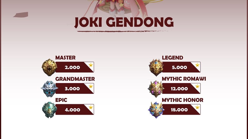 Gaming - Joki MLBB ( Rank dan Gendong ) - 3