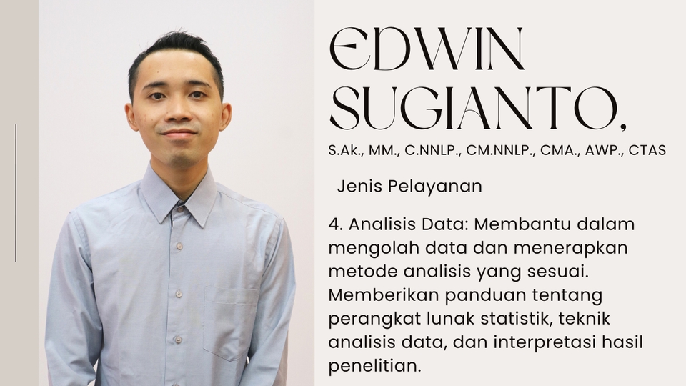 Jasa Lainnya - Jasa Konsultasi Thesis / Skripsi Topik Akuntansi, Pajak dan Manajemen - 6