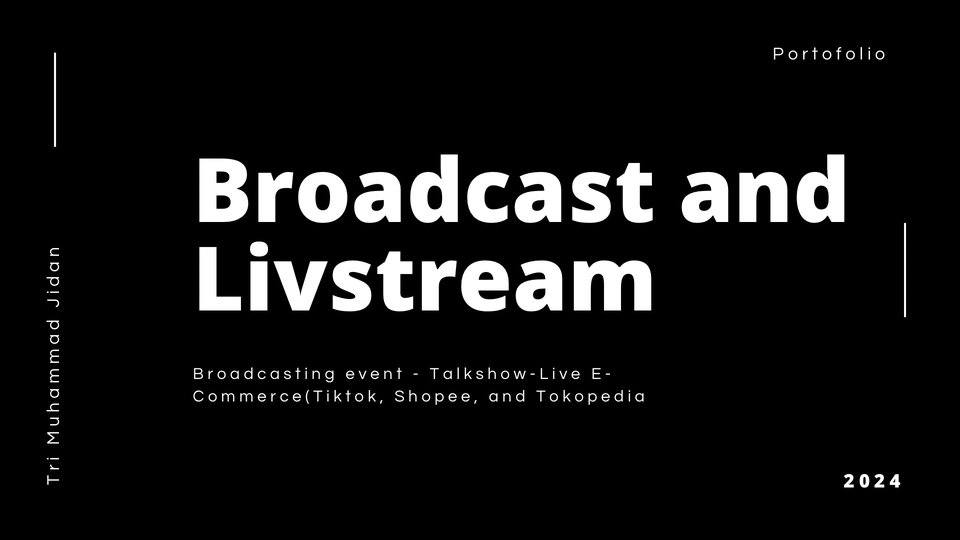 Jasa Lainnya di Visual dan Audio - SETUP AND CONFIGURATION LIVESTREAMING (ALL PLATFORM)