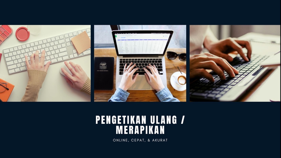 Pengetikan Umum - Jasa Pengetikan dan Merapikan Online Cepat dan Akurat - 1